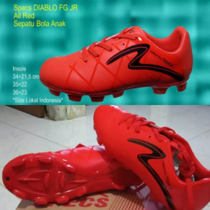 Detail Sepatu Bola Anak Specs Nomer 13