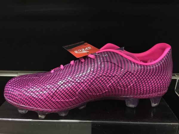 Detail Sepatu Bola Specs Warna Pink Nomer 32