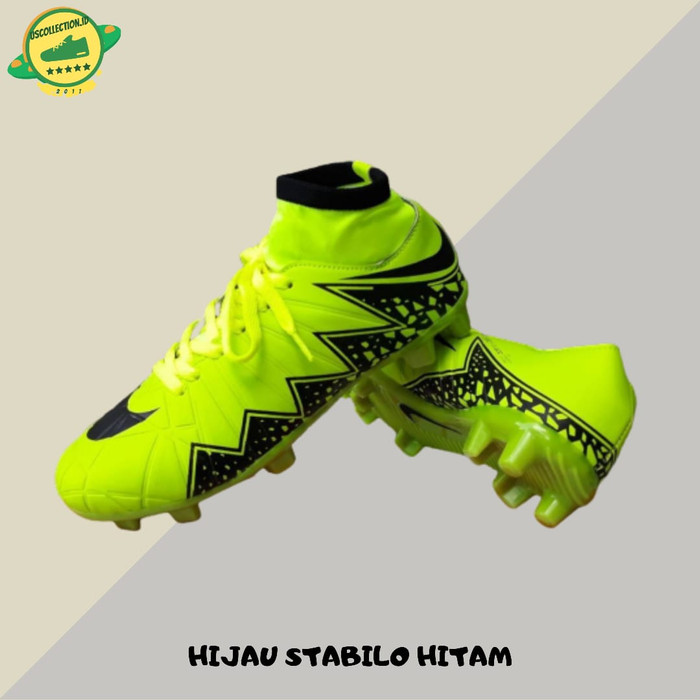 Detail Sepatu Bola Warna Hijau Stabilo Nomer 9