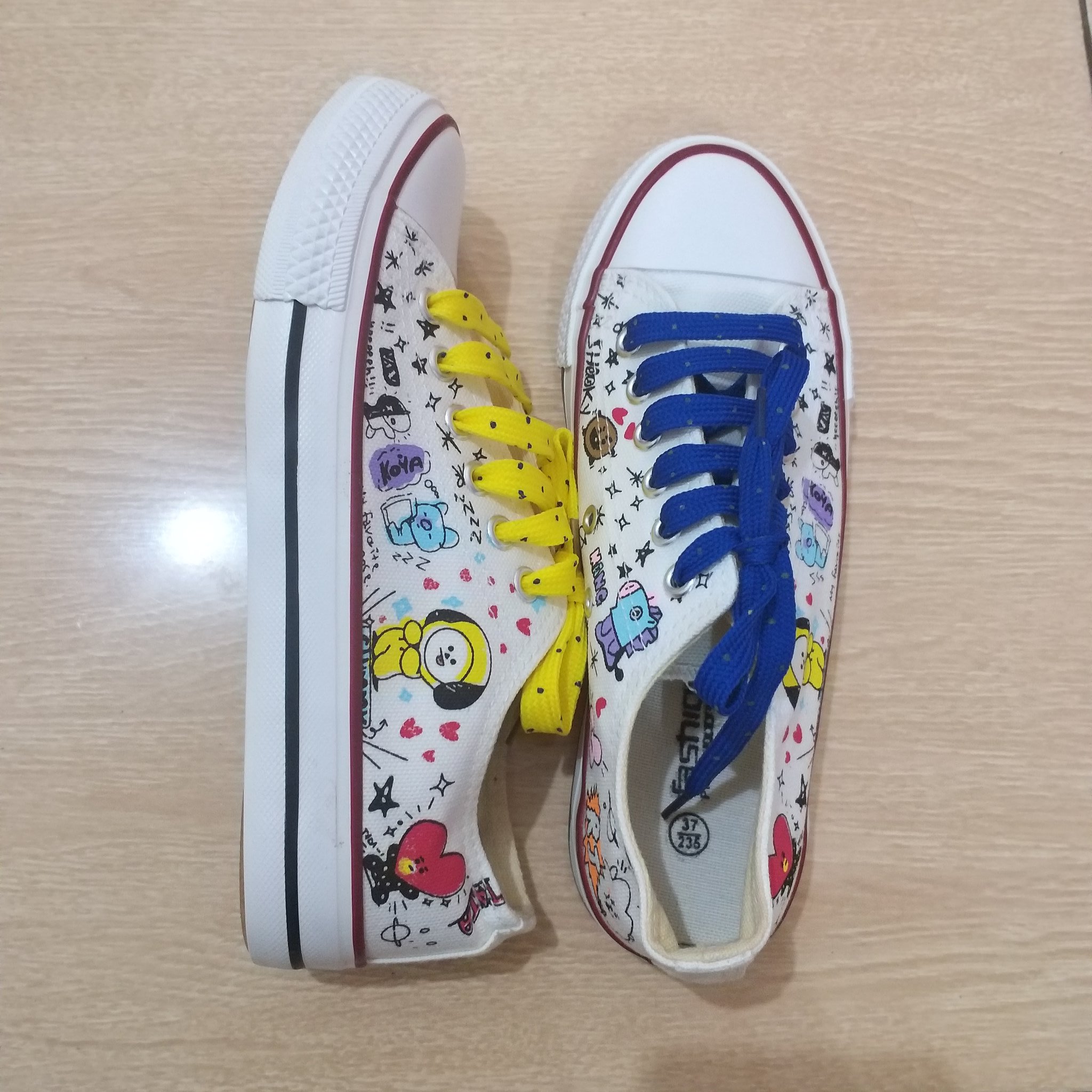 Detail Sepatu Bt21 Nomer 30