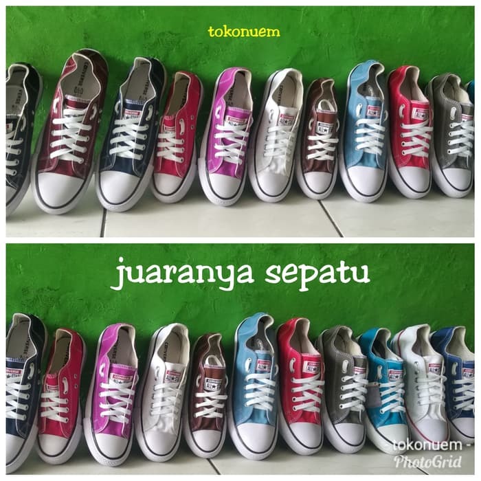 Detail Sepatu Converse All Star Nomer 50