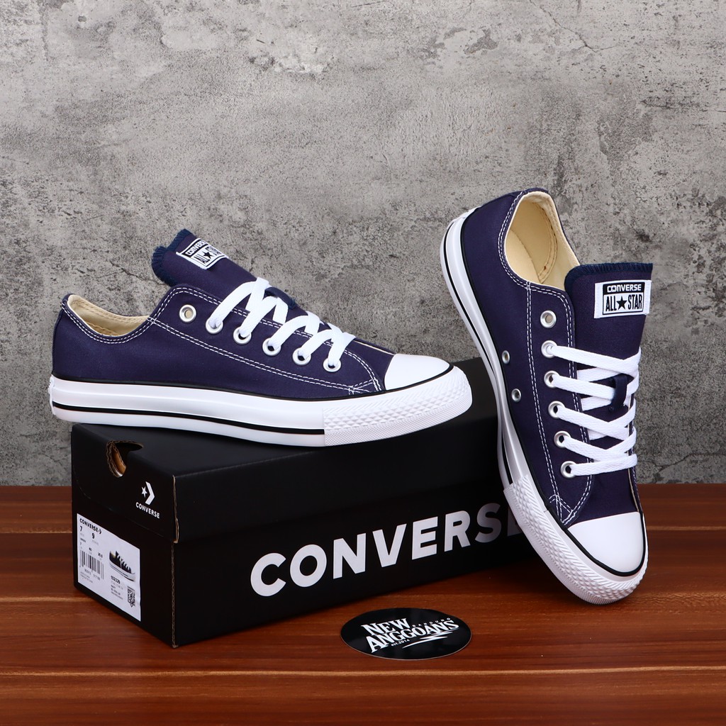 Detail Sepatu Converse Biru Nomer 11