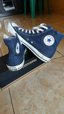 Detail Sepatu Converse Biru Nomer 39