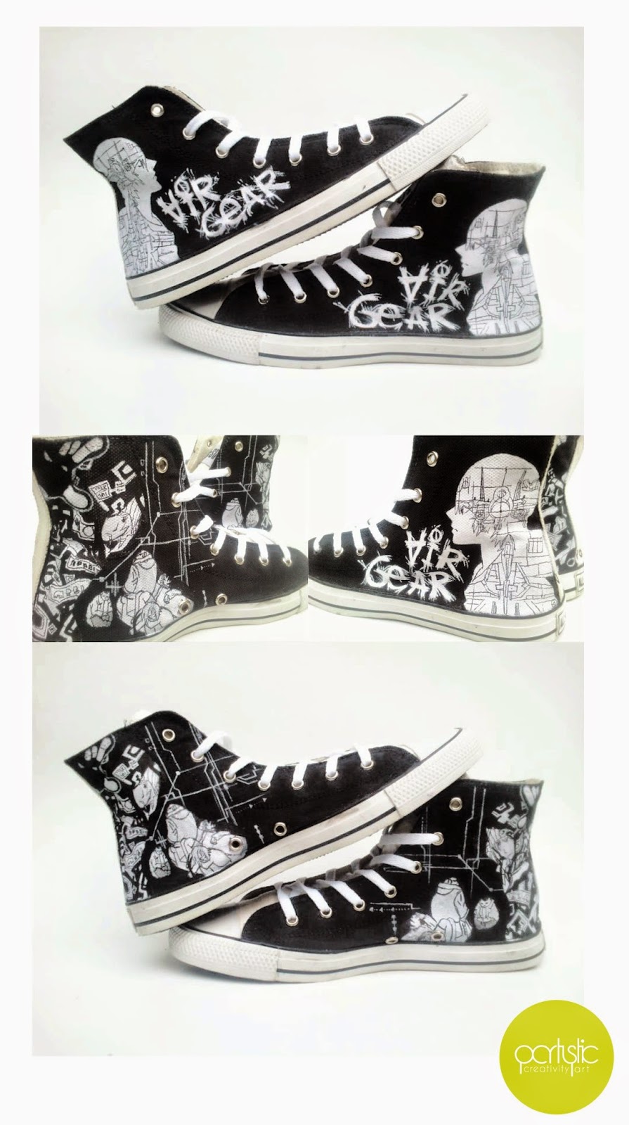 Detail Sepatu Converse Custom Nomer 4