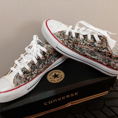 Detail Sepatu Converse Custom Nomer 47