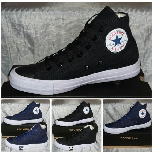 Detail Sepatu Converse Hitam Nomer 33