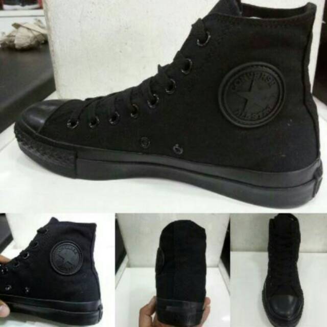 Detail Sepatu Converse Hitam Nomer 54