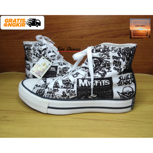 Detail Sepatu Converse Motif Nomer 50