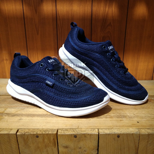 Detail Sepatu Eagle Biru Nomer 31