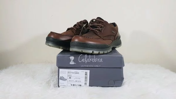 Detail Sepatu Ecco Gore Tex Nomer 4