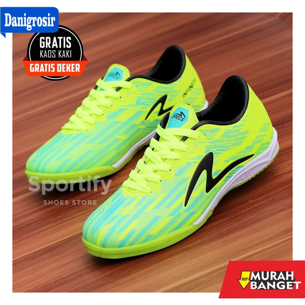 Detail Sepatu Futsal Specs Baracuda Nomer 24