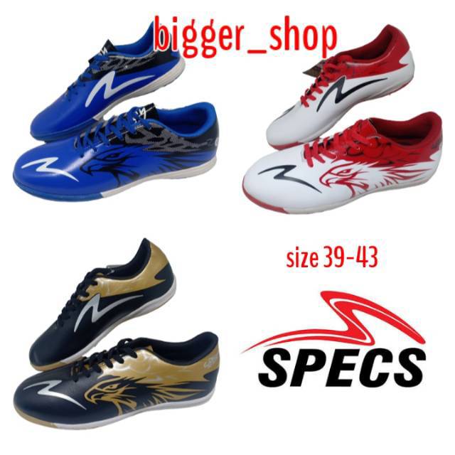 Detail Sepatu Futsal Specs Garuda Nomer 47