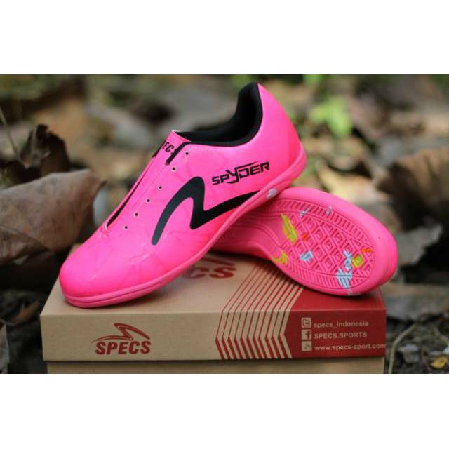 Detail Sepatu Futsal Specs Pink Nomer 12