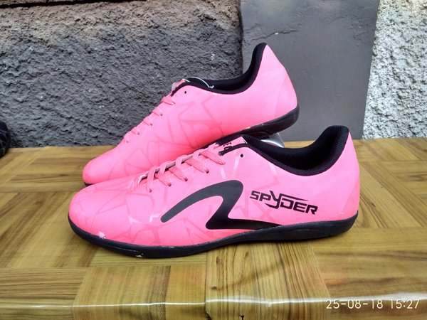Detail Sepatu Futsal Specs Pink Nomer 14