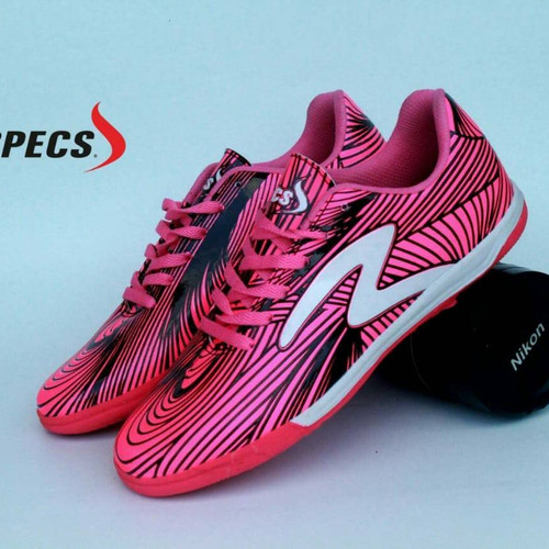 Detail Sepatu Futsal Specs Pink Nomer 17