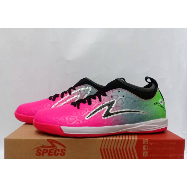 Detail Sepatu Futsal Specs Pink Nomer 37