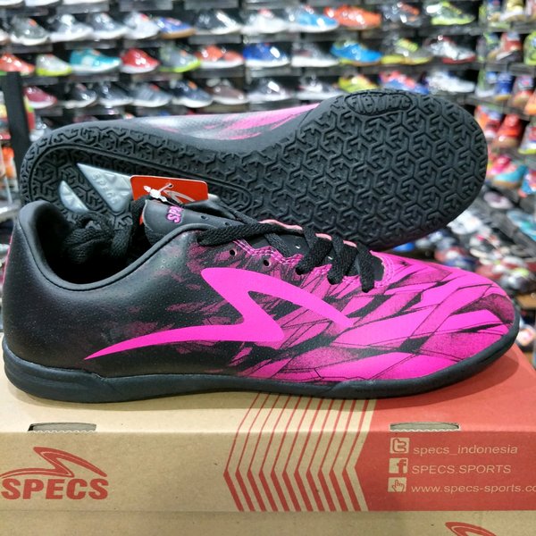 Detail Sepatu Futsal Specs Pink Nomer 45