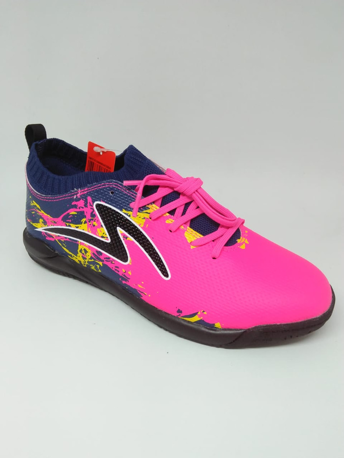 Detail Sepatu Futsal Specs Warna Pink Nomer 18
