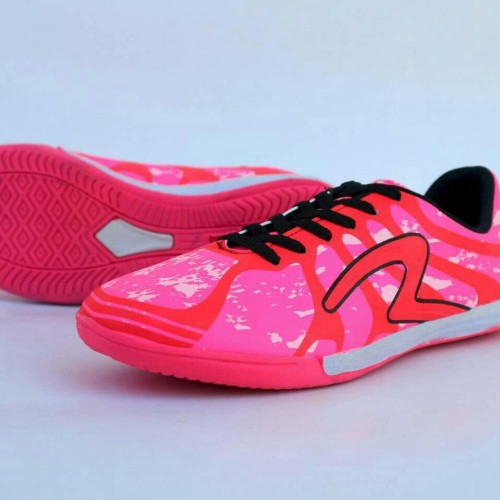 Detail Sepatu Futsal Specs Warna Pink Nomer 26