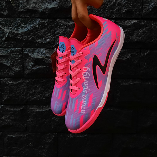 Detail Sepatu Futsal Specs Warna Pink Nomer 35