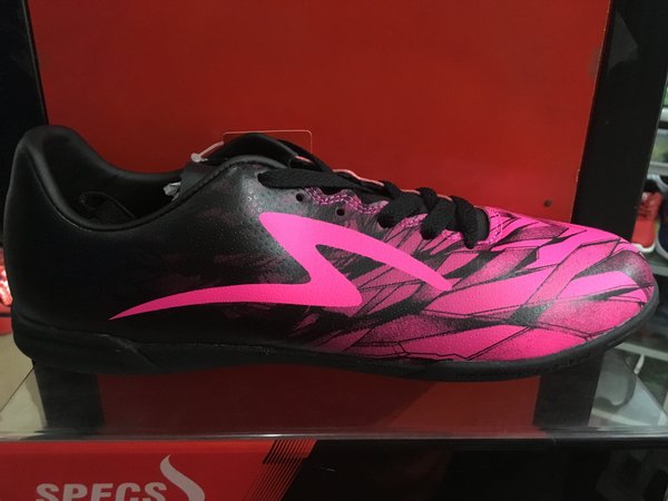 Detail Sepatu Futsal Specs Warna Pink Nomer 37