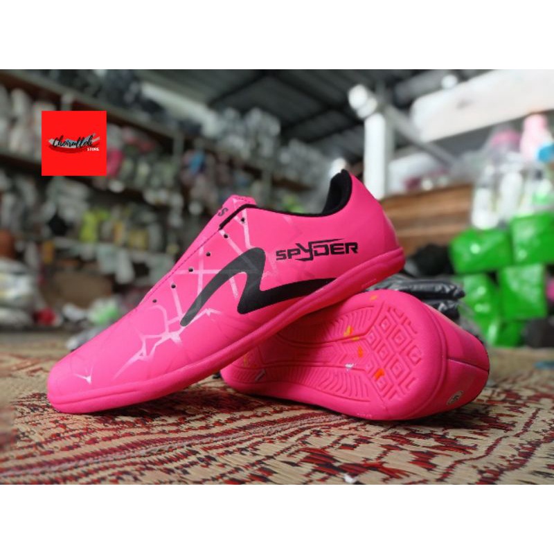 Detail Sepatu Futsal Specs Warna Pink Nomer 38