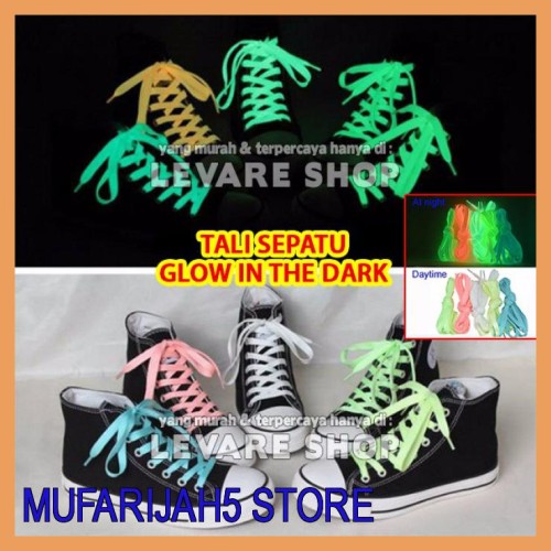 Detail Sepatu Glow In The Dark Nomer 18