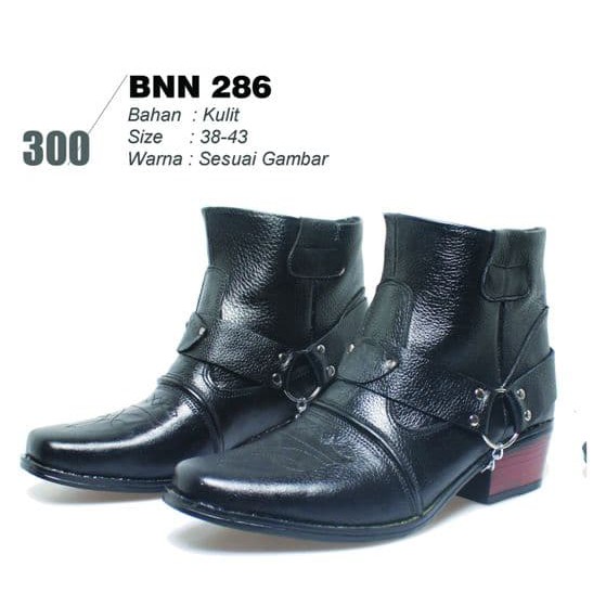 Detail Sepatu Koboi Pria Nomer 16