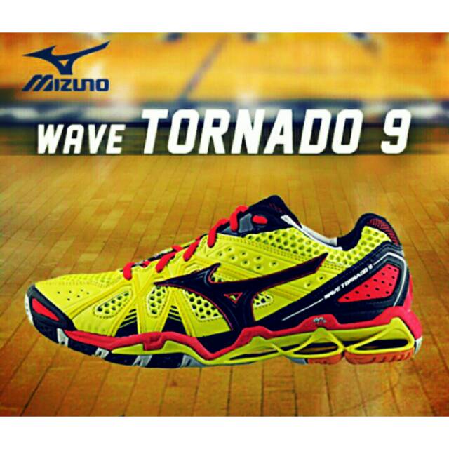 Detail Sepatu Mizuno Tornado 9 Nomer 42