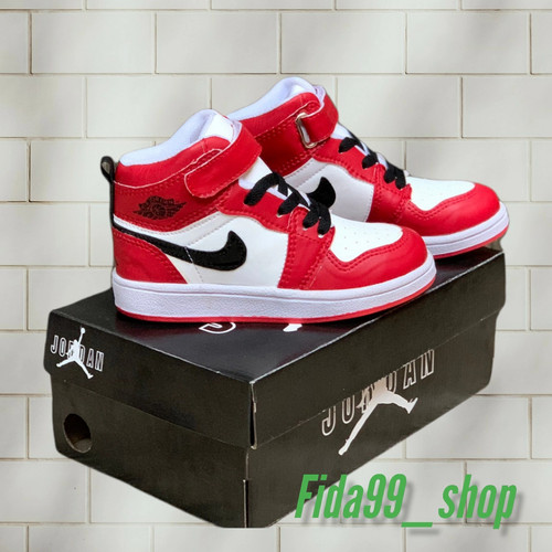 Detail Sepatu Nike Air Jordan Merah Nomer 37