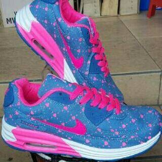 Detail Sepatu Nike Air Max Women Bunga Nomer 43