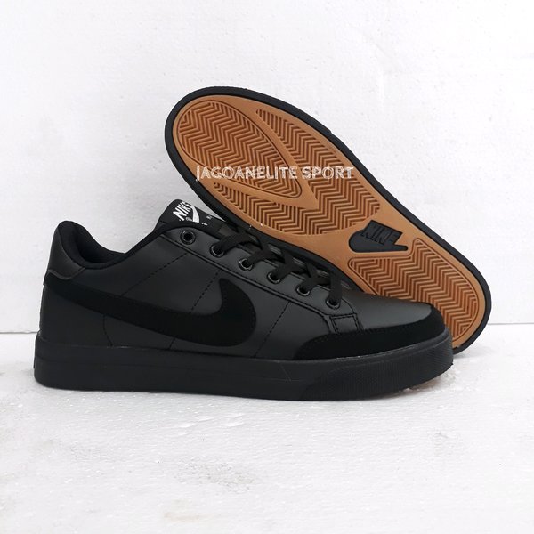 Detail Sepatu Nike Warna Hitam Polos Nomer 13