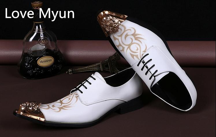 Detail Sepatu Pengantin Pria Putih Nomer 8