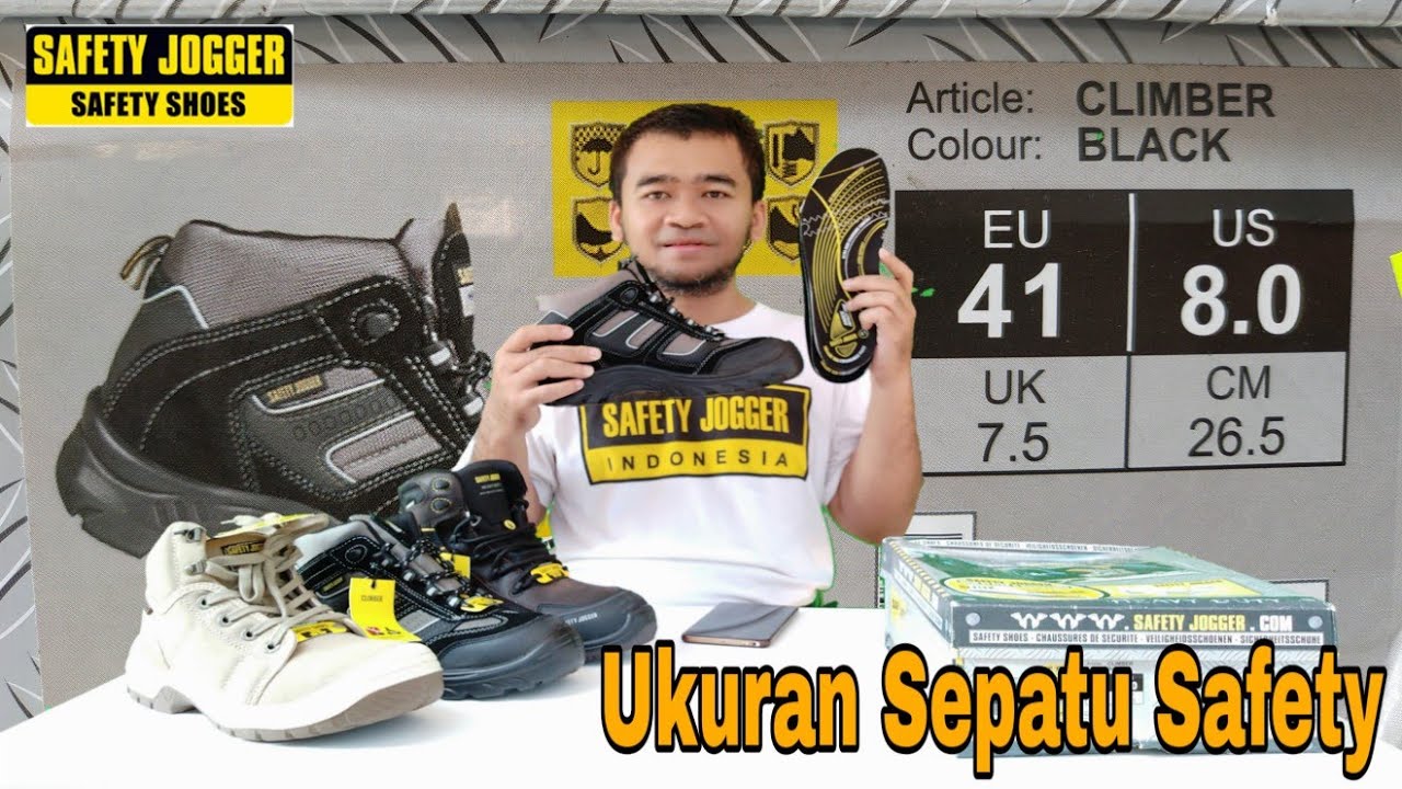 Detail Sepatu Safety Jogger Indonesia Nomer 47