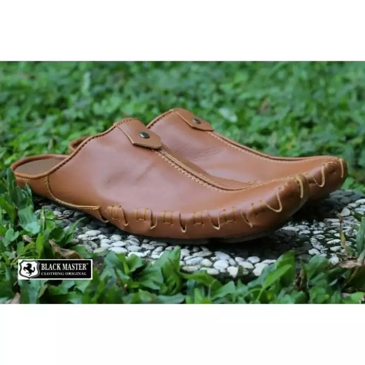 Detail Sepatu Sandal Kulit Pria Nomer 42