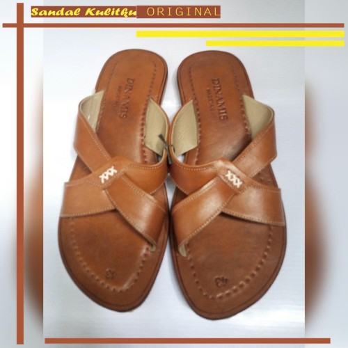 Detail Sepatu Sandal Kulit Wanita Nomer 38