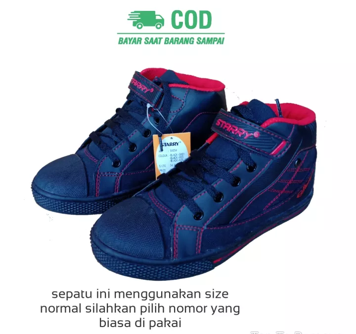 Detail Sepatu Sekolah Anak Perempuan Smp Warna Hitam Nomer 56