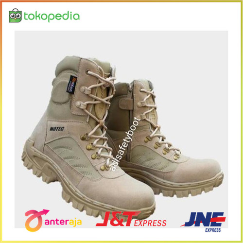 Detail Sepatu Tentara Gurun Nomer 18