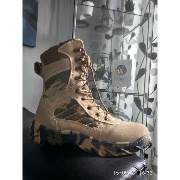 Detail Sepatu Tentara Gurun Nomer 58