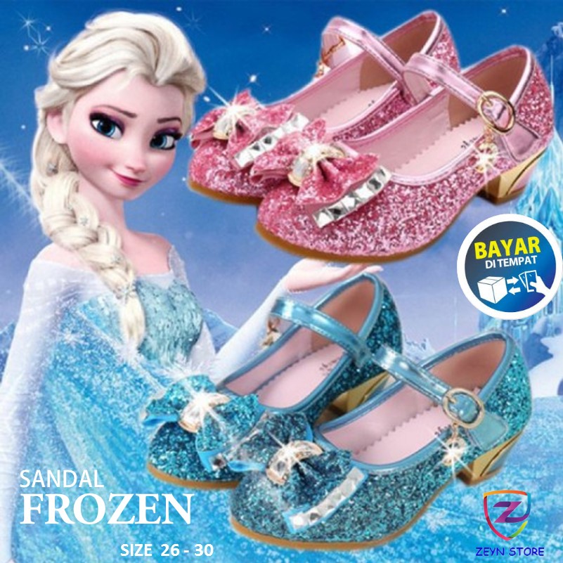 Detail Sepatu Tinggi Frozen Nomer 15