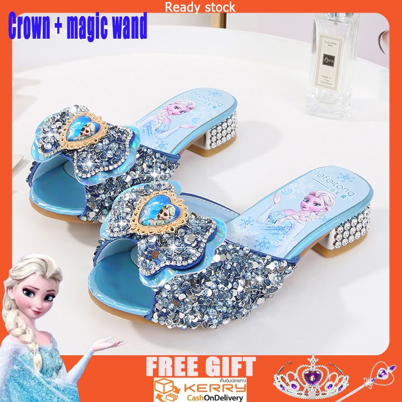 Detail Sepatu Tinggi Frozen Nomer 44