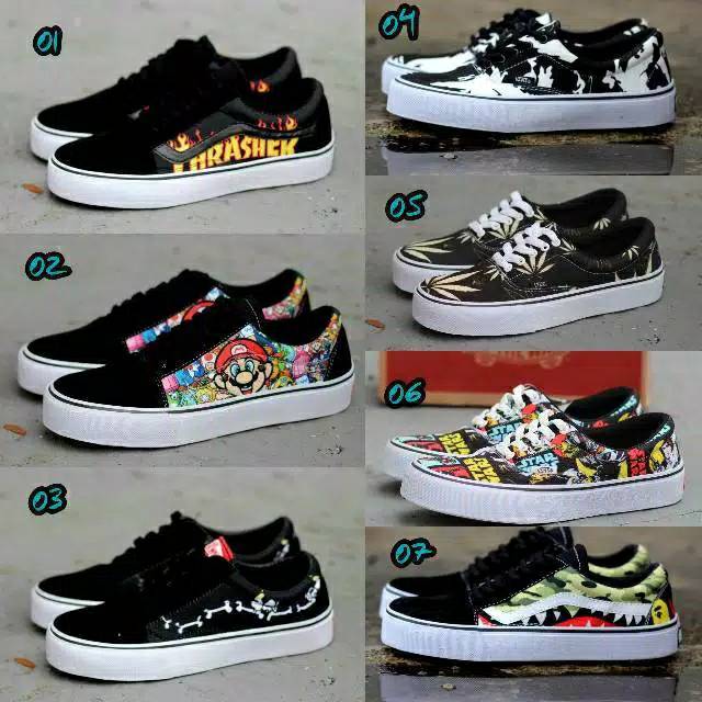 Detail Sepatu Vans Bergambar Nomer 6