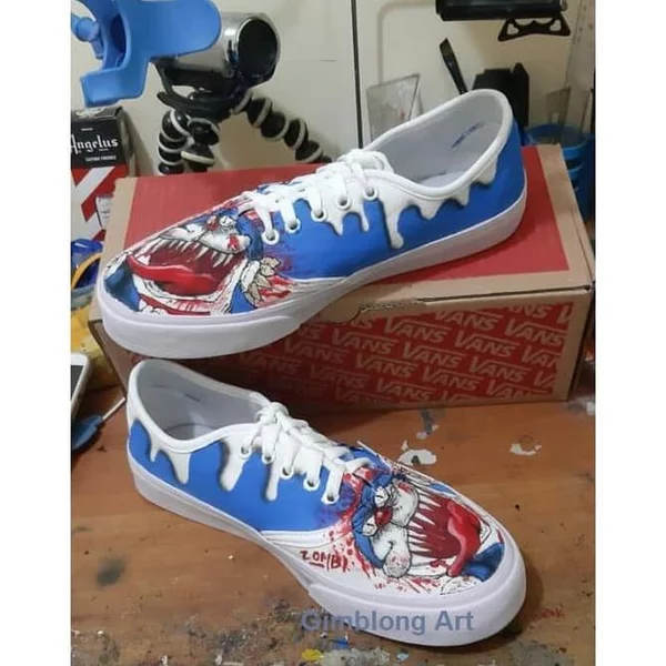 Detail Sepatu Vans Doraemon Nomer 16