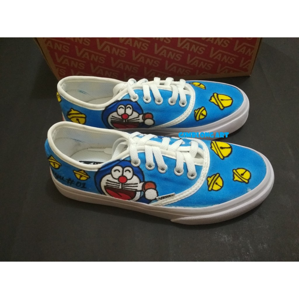 Detail Sepatu Vans Doraemon Nomer 18