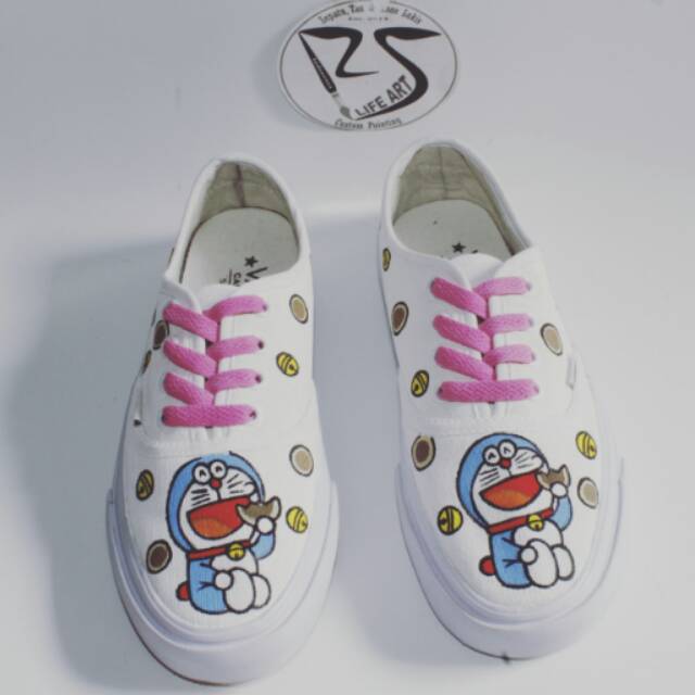 Detail Sepatu Vans Doraemon Nomer 20