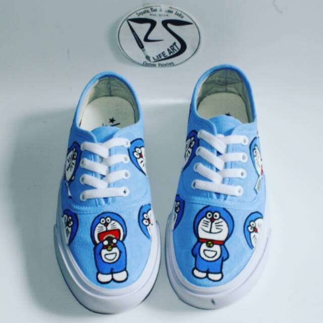 Detail Sepatu Vans Doraemon Nomer 41