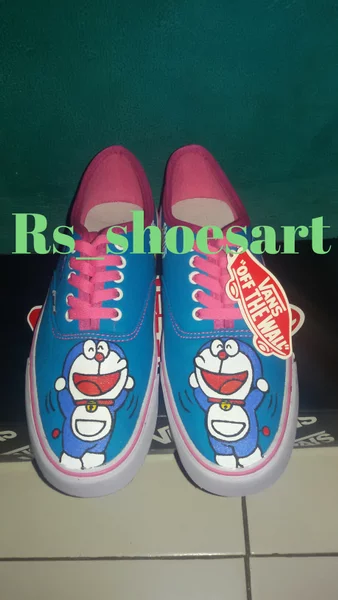 Detail Sepatu Vans Doraemon Nomer 44