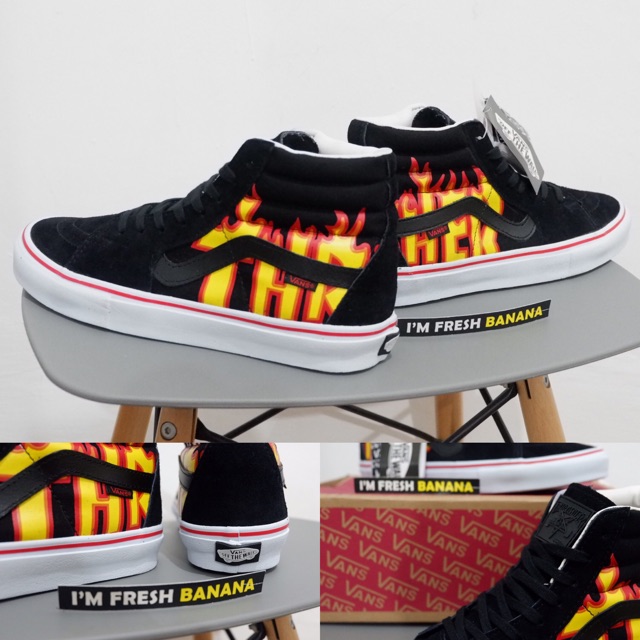 Detail Sepatu Vans Thrasher Nomer 37