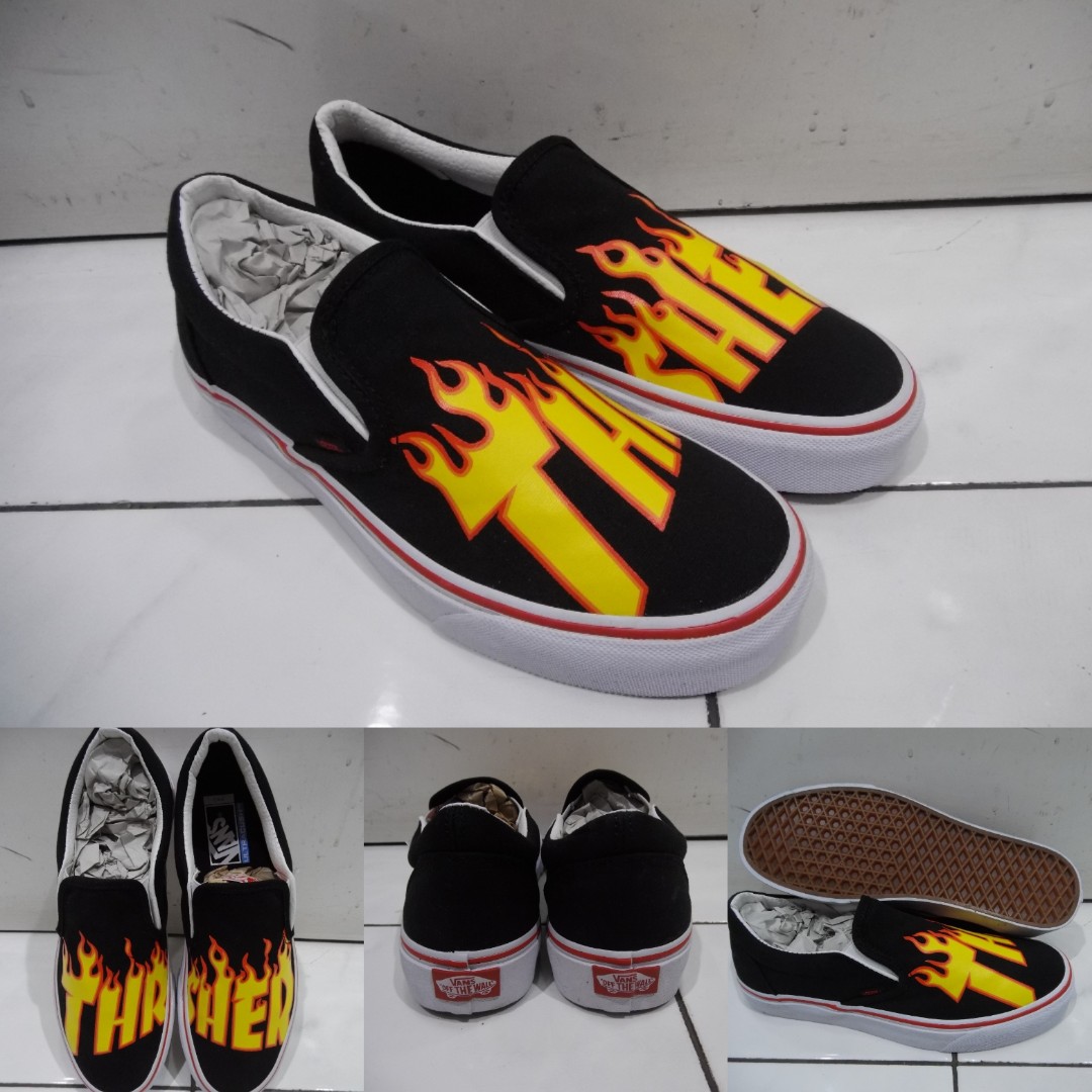 Detail Sepatu Vans Thrasher Nomer 50