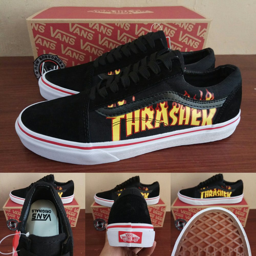 Detail Sepatu Vans Thrasher Nomer 7